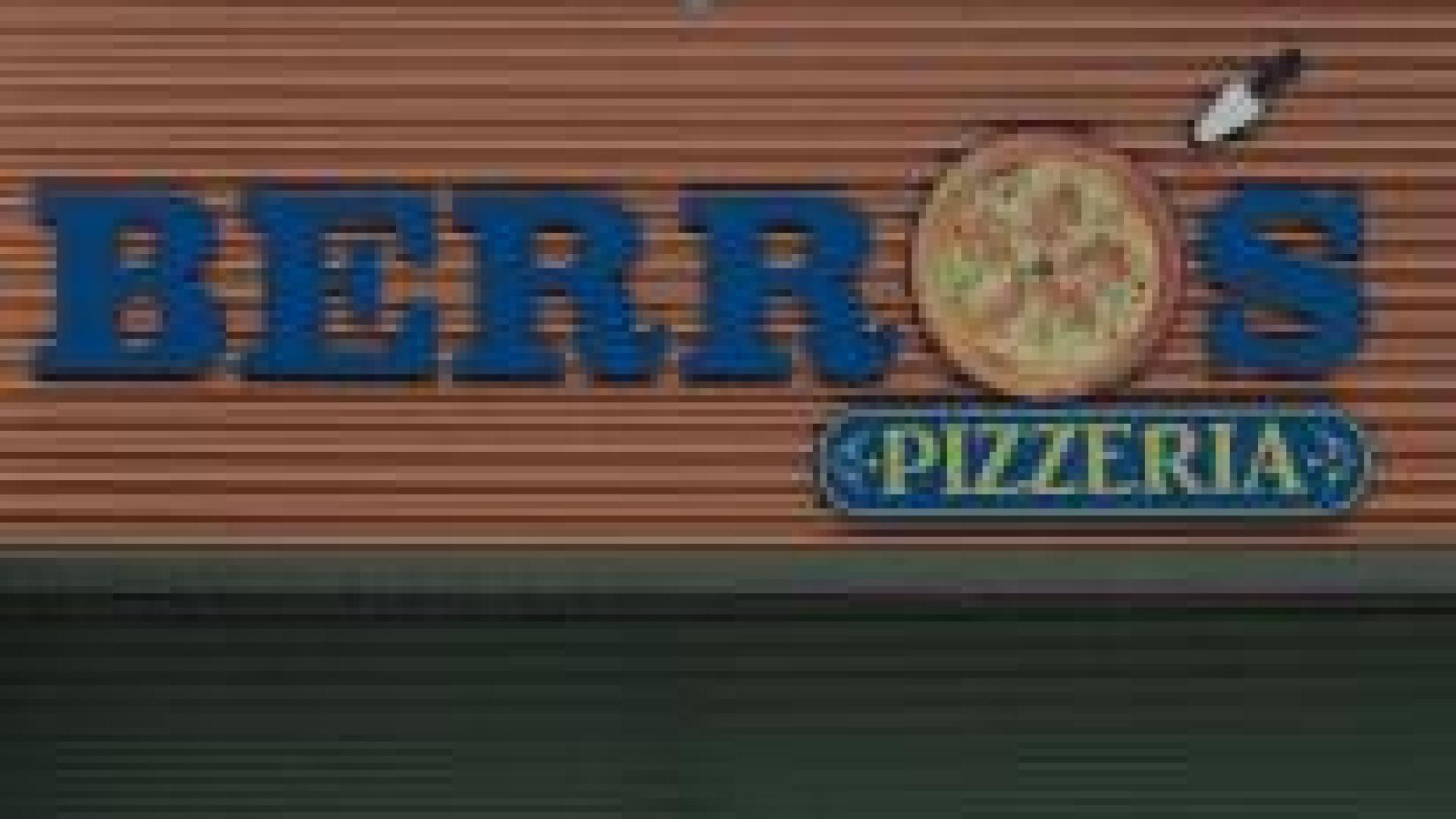 Berro's Pizzeria signage.