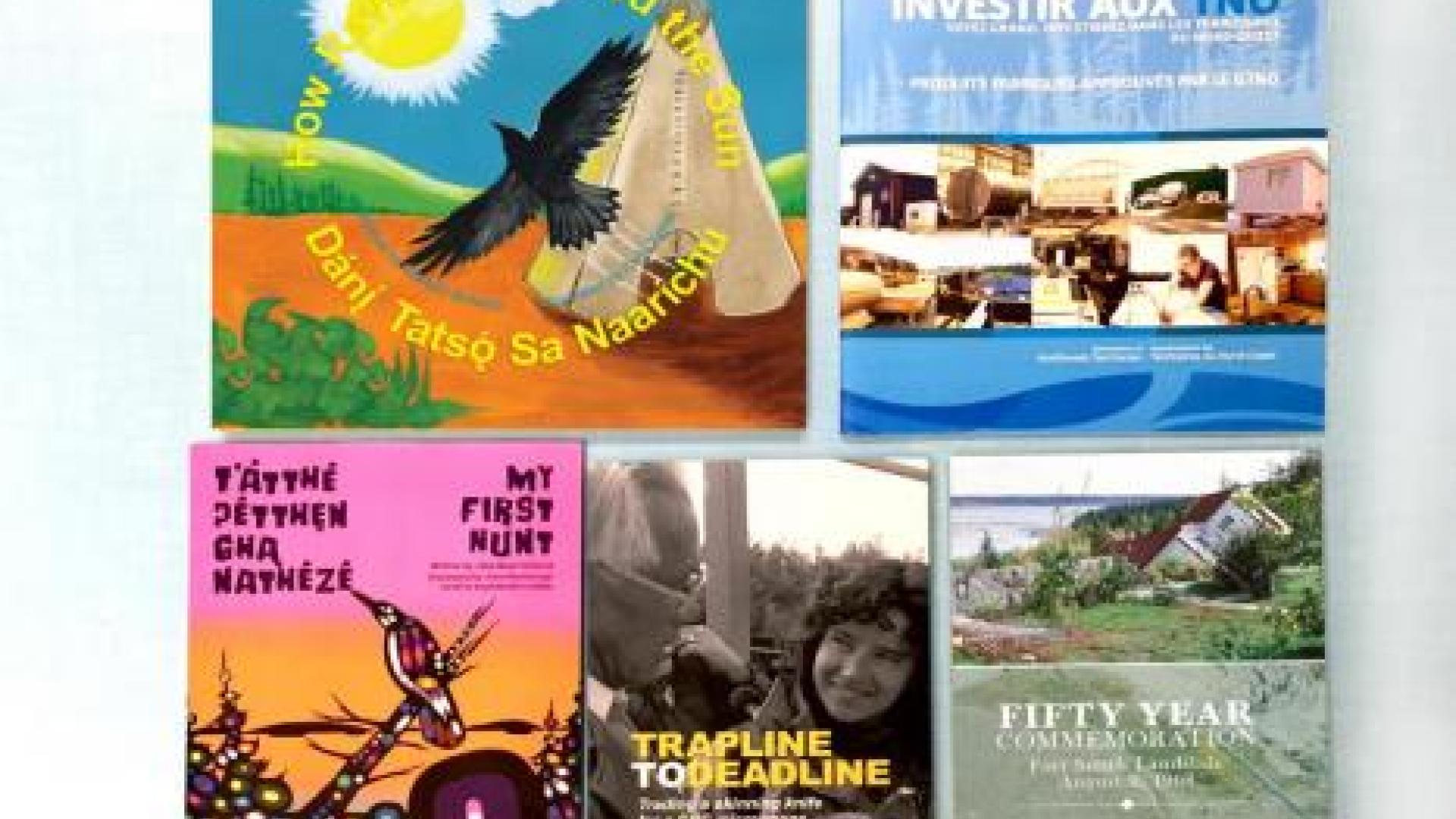 Array of different project examples by Cascade Graphics.