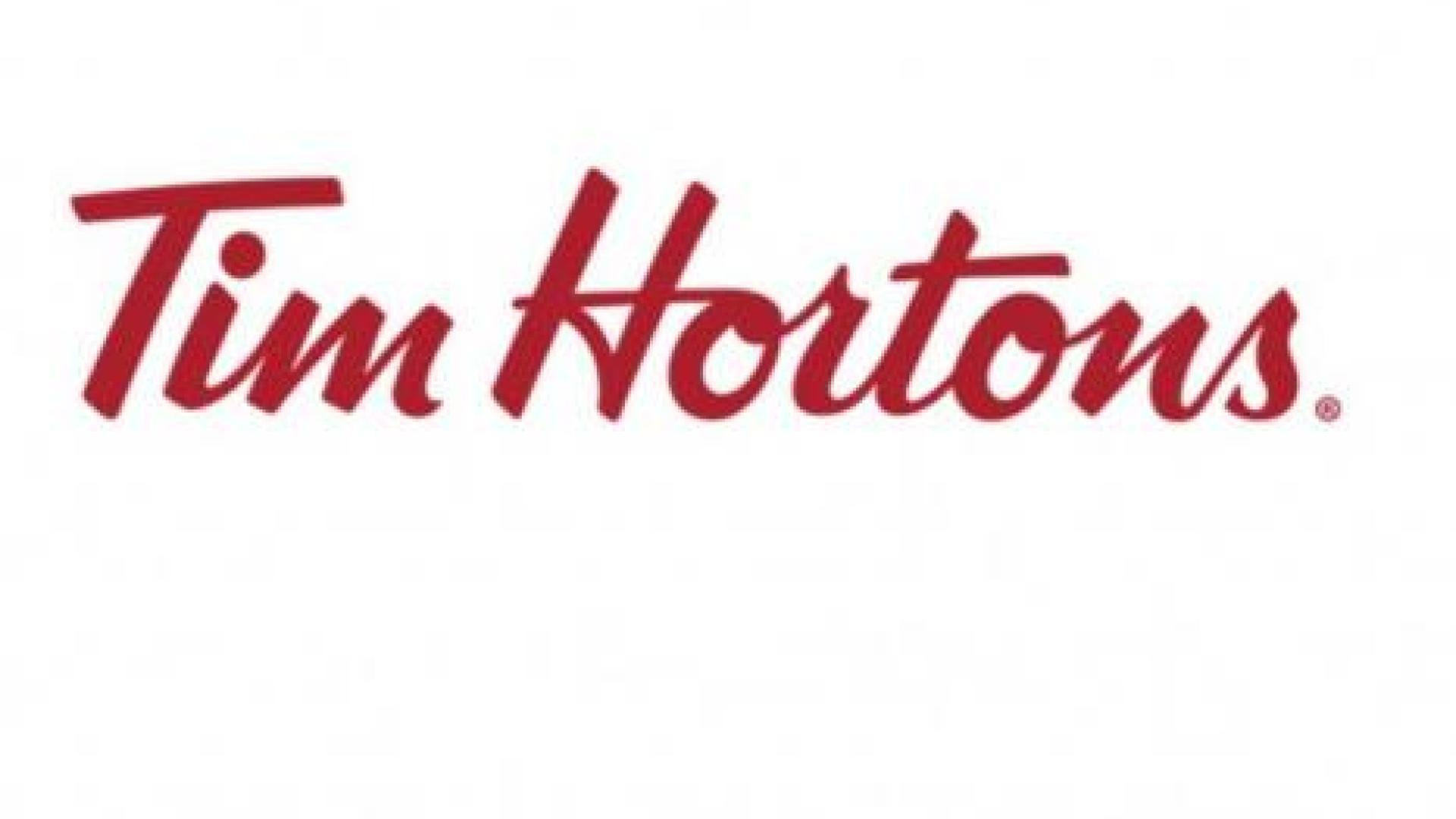 Tim Hortons logo.