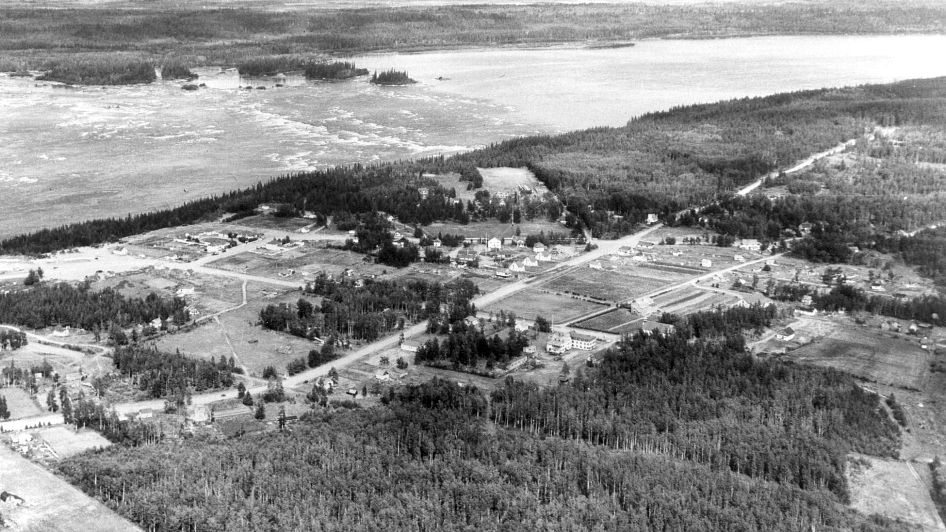 Aerial view of Fort Smith