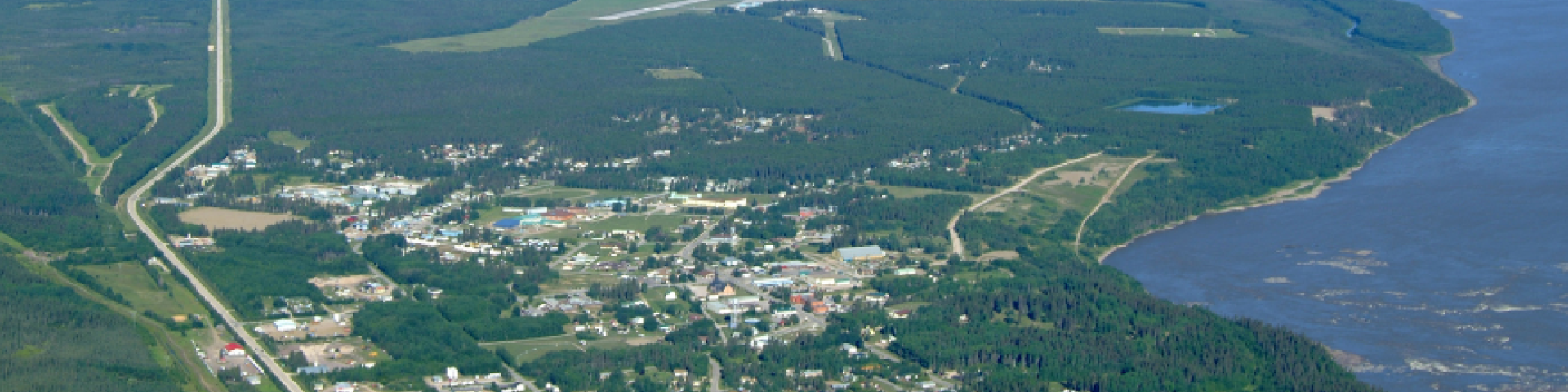 aerial view of fort smith