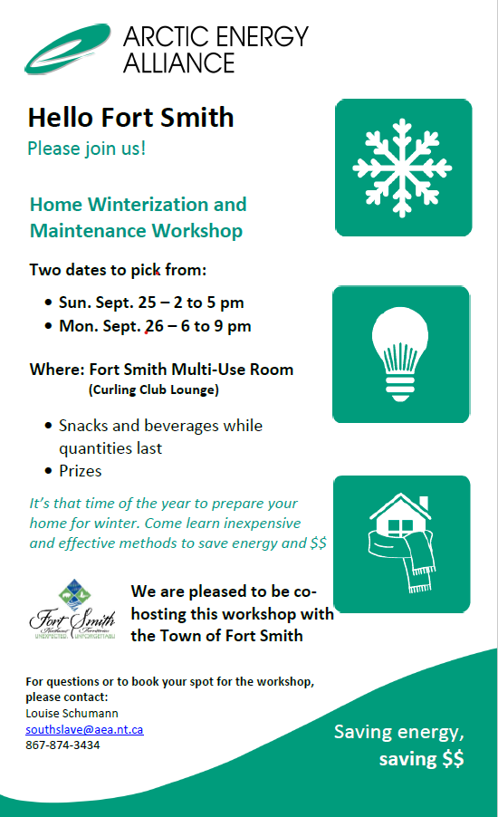 home winterization workshop graphic