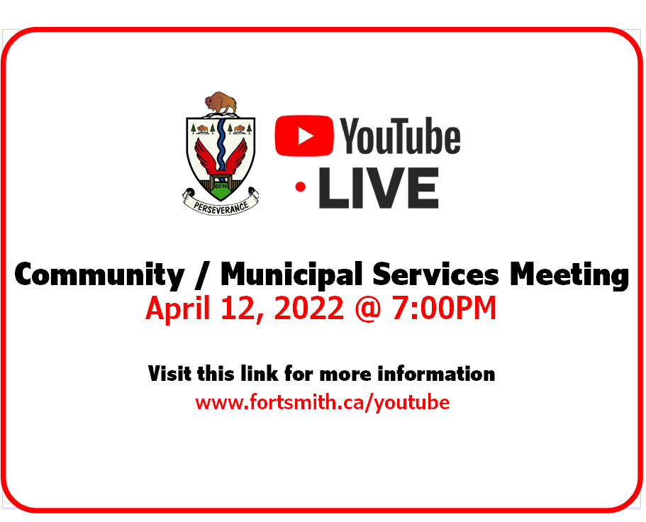 Community/municipal services meeting april 12, 2022