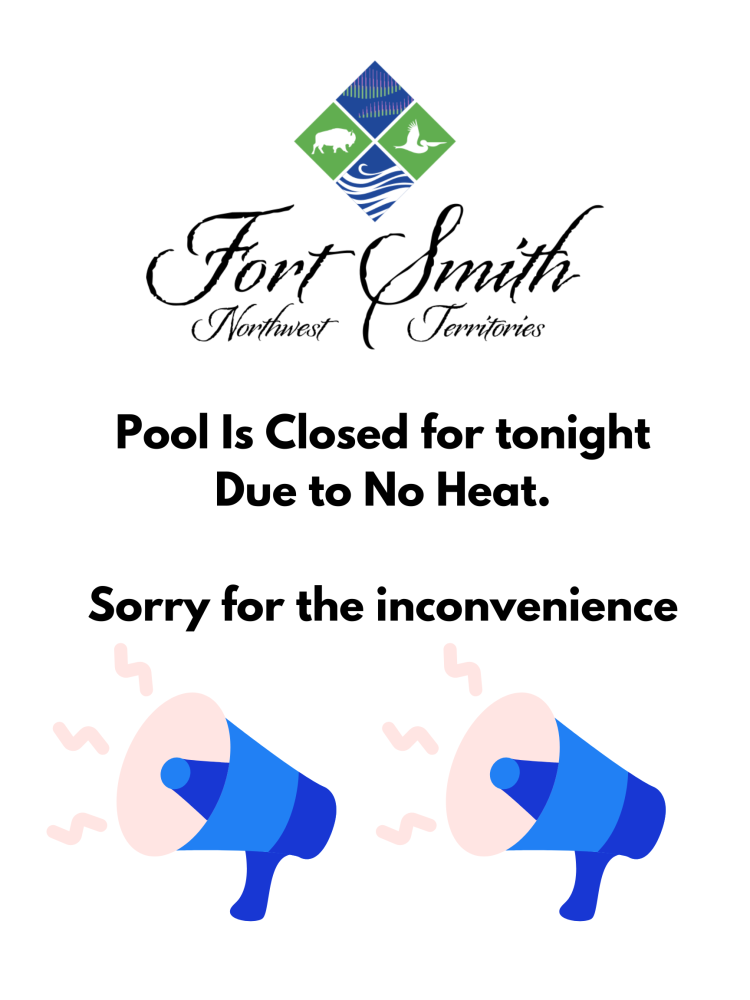 pool closure notice