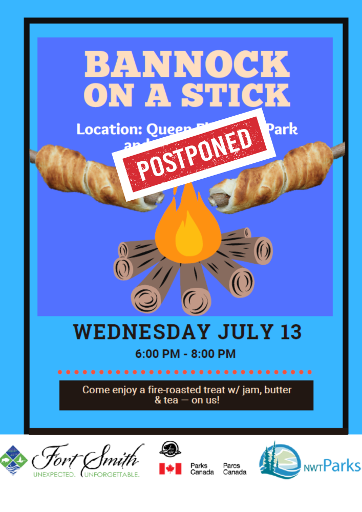 Bannock on a stick event postponed