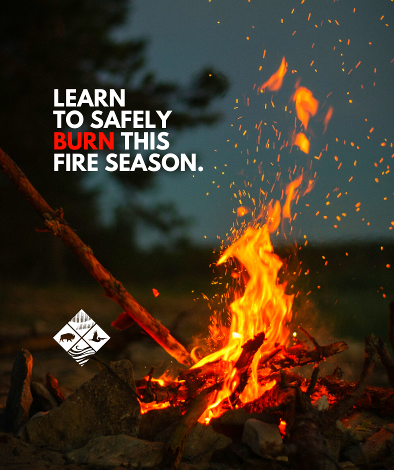 learn to safely burn fire this season
