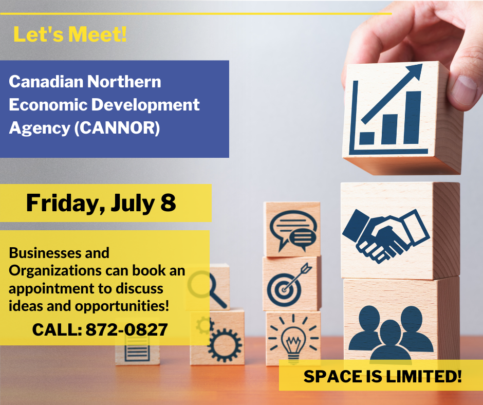 graphic showing CANNOR's event information