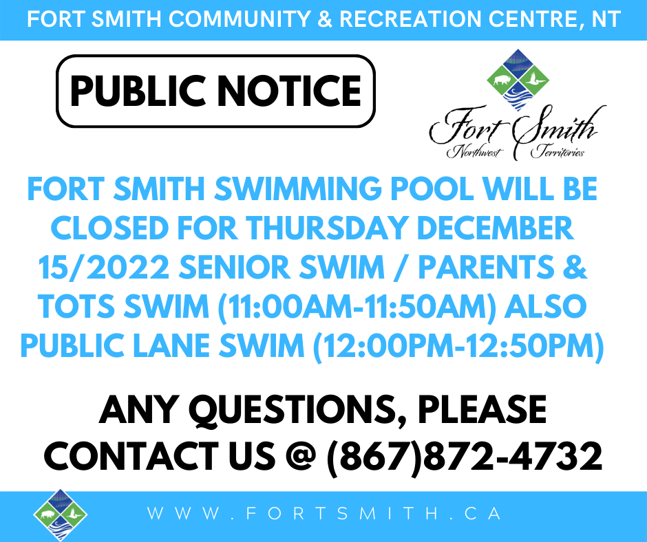 swimming pool closure notice