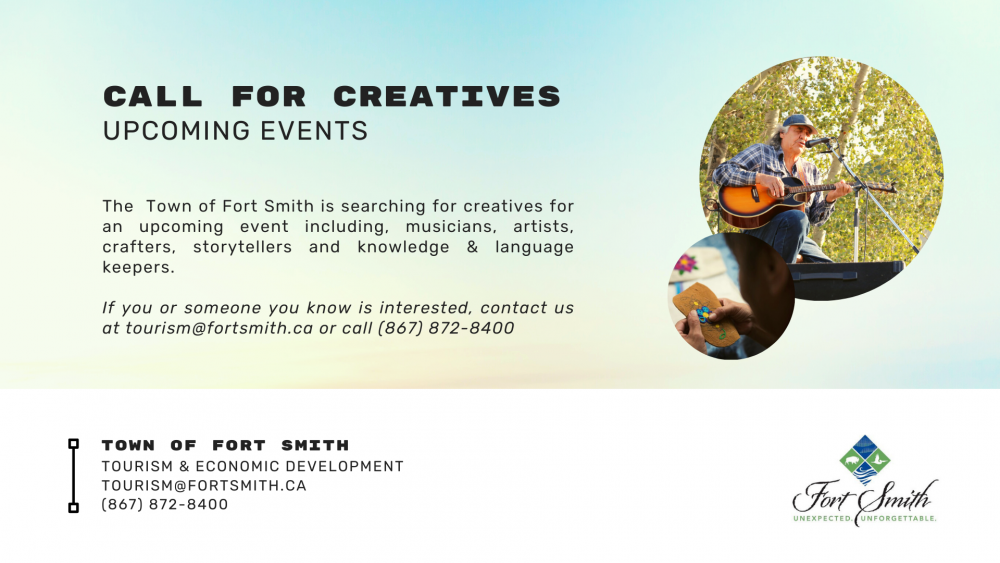 call for creatives for upcoming events