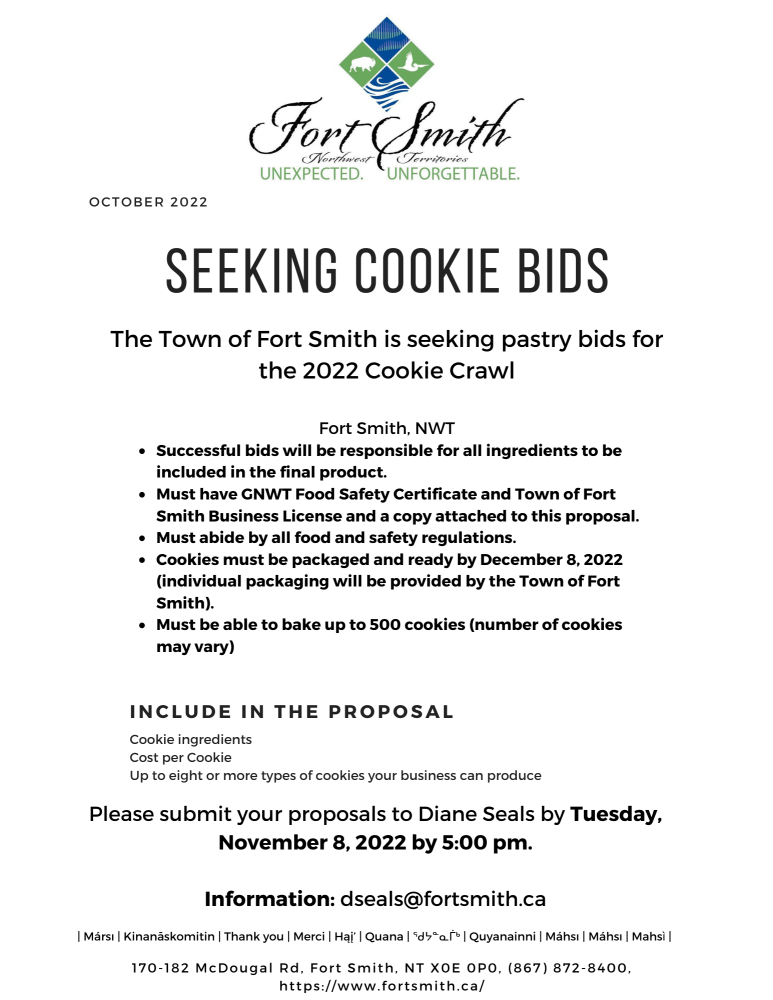 cookie crawl bid poster
