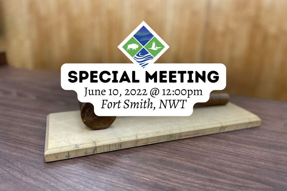 graphic about the special meeting on june 10th