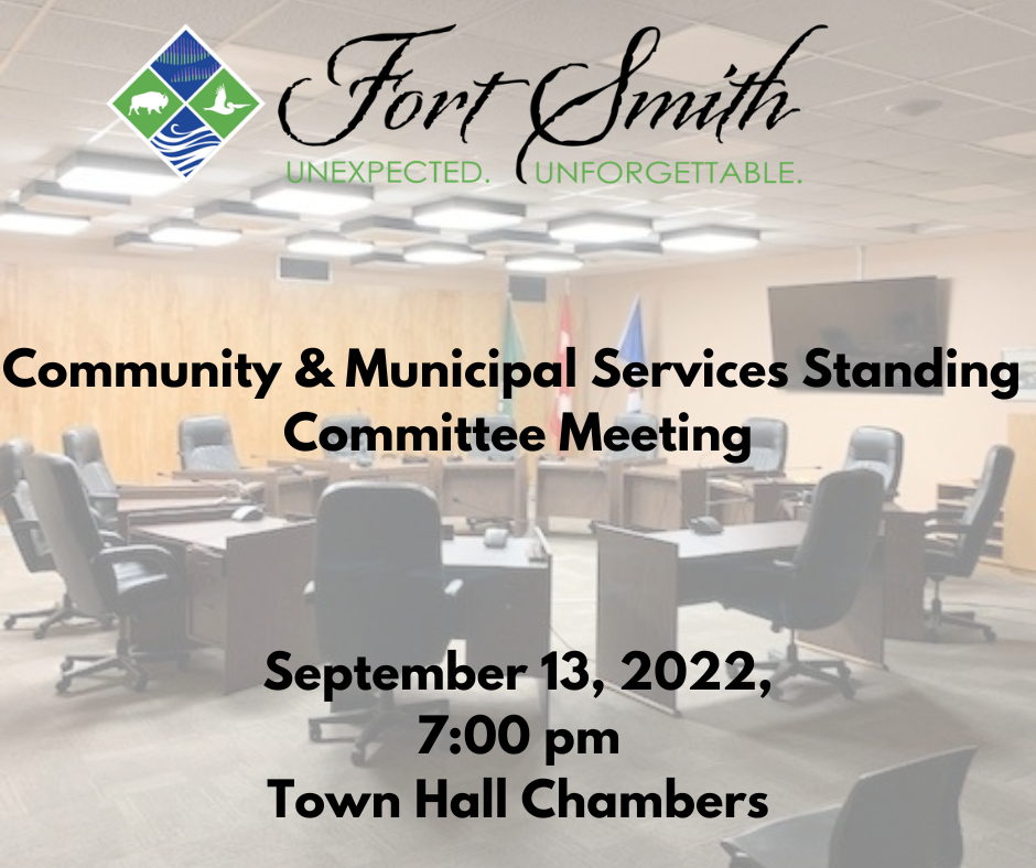 community and municipal services standing committee meeting graphic