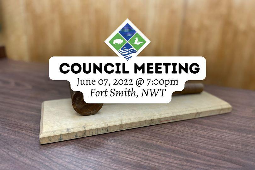 notice of a council meeting on June 7th