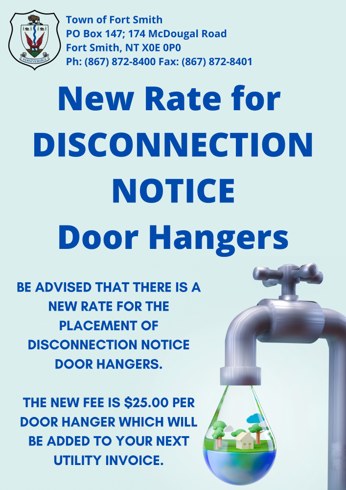 new rate for disconnection notice