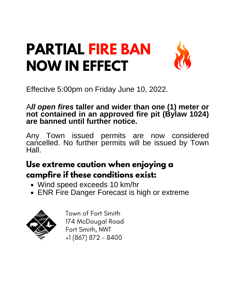 partial fire ban notice