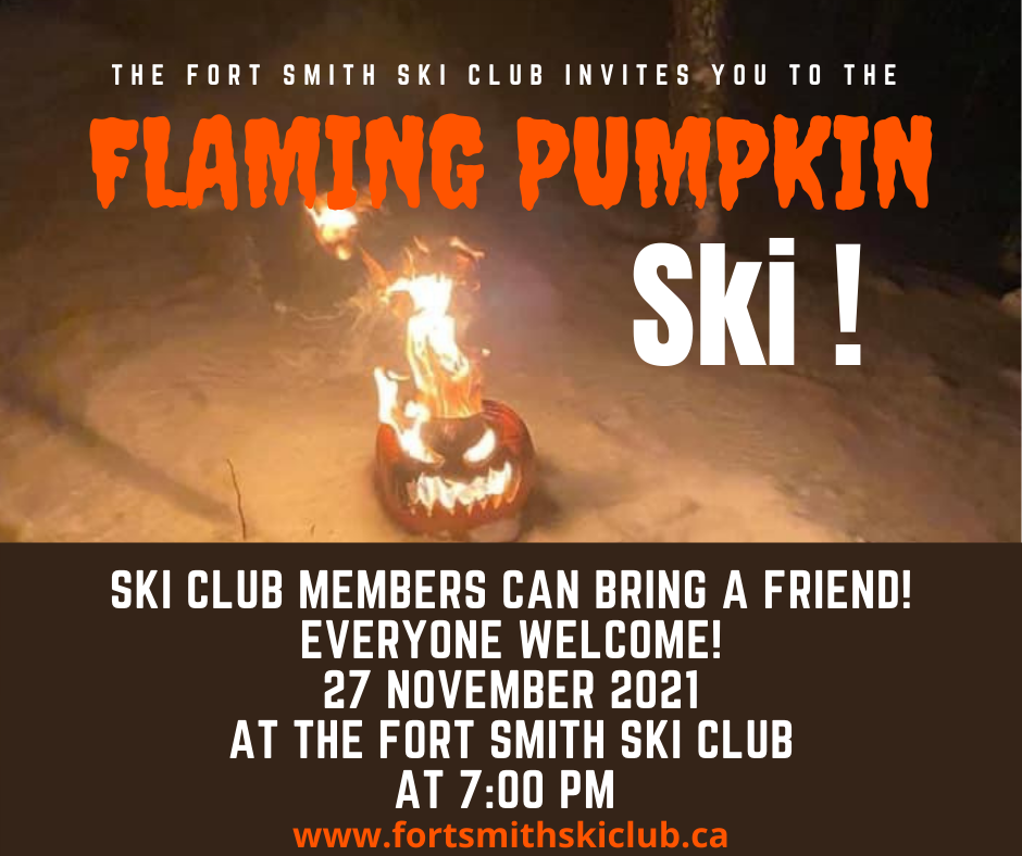 the fort smith ski club invites you to the flaming pumpkin ski