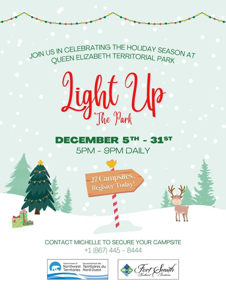 light up the park poster