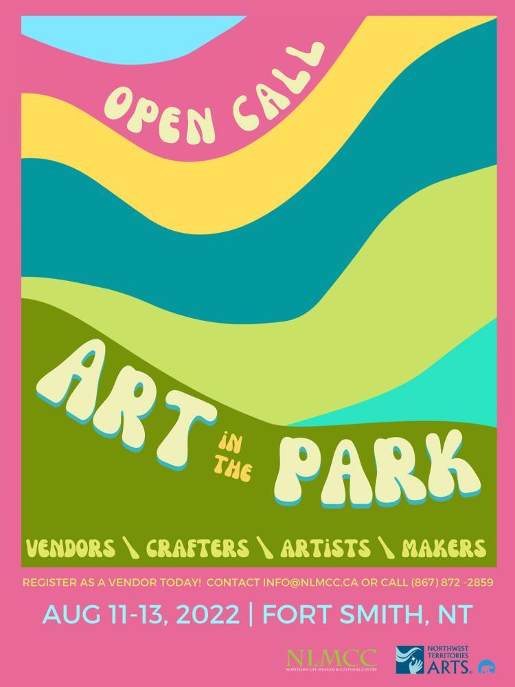 open call for vendors, crafters, artists, makers for art in the park
