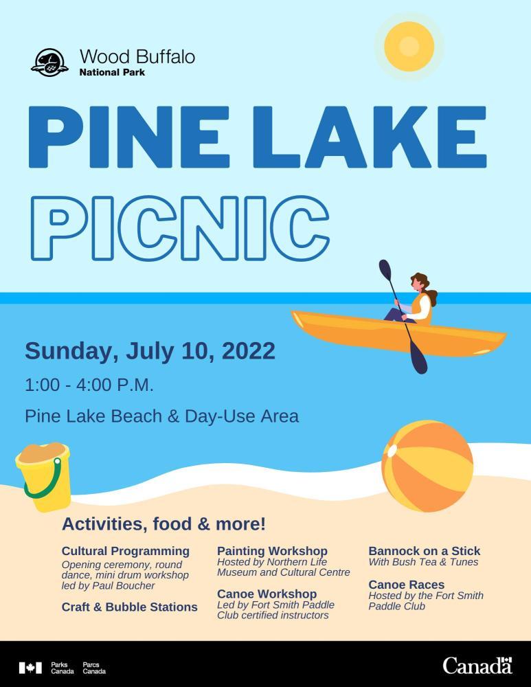 graphic about the Pine Lake Picnic